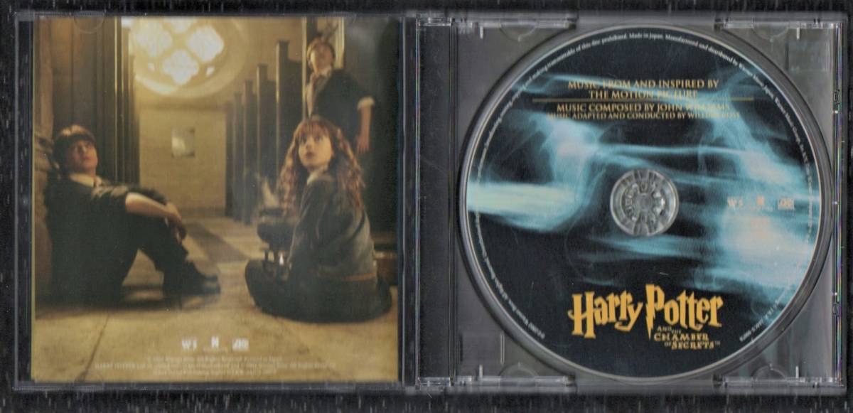 【映画】特典付 ハリーポッターと秘密の部屋 サントラ 国内盤 CD/ジョンウィリアムズ/HARRY POTTER AND THE CHAMBER OF THE SECRETS_画像3