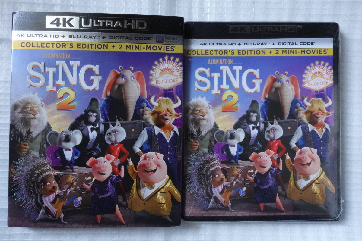 Sing 2 4K UHD + Blu-ray + Digital 北 | JChereヤフオク代理購入