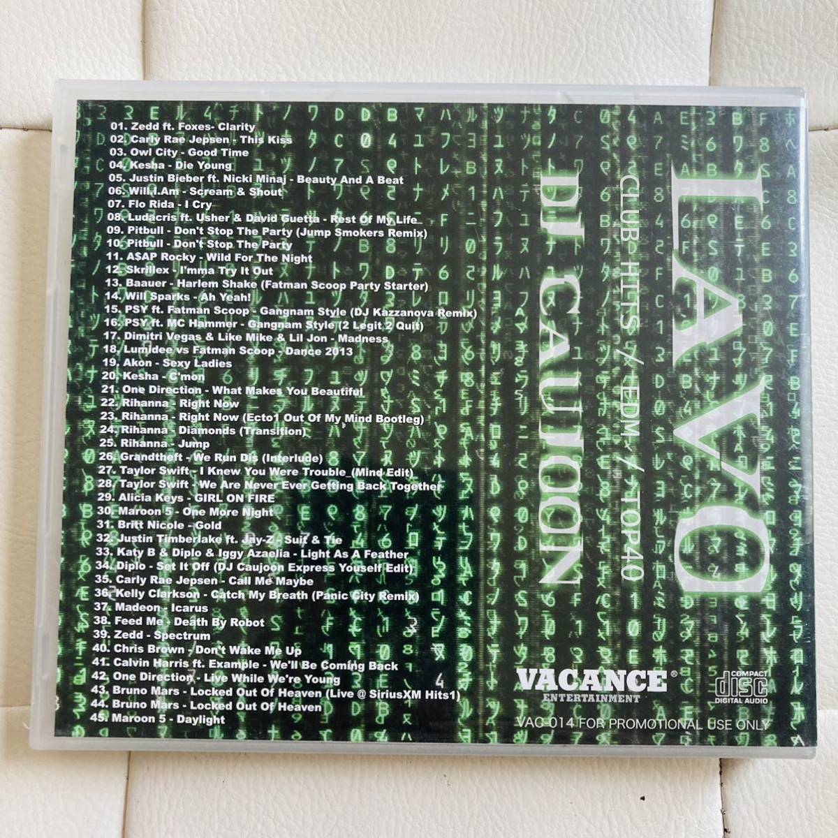 送料無料 / DJ CAUJOON / LAVO -CLUB HITS / EDM / TOP 40 [MIX CD]