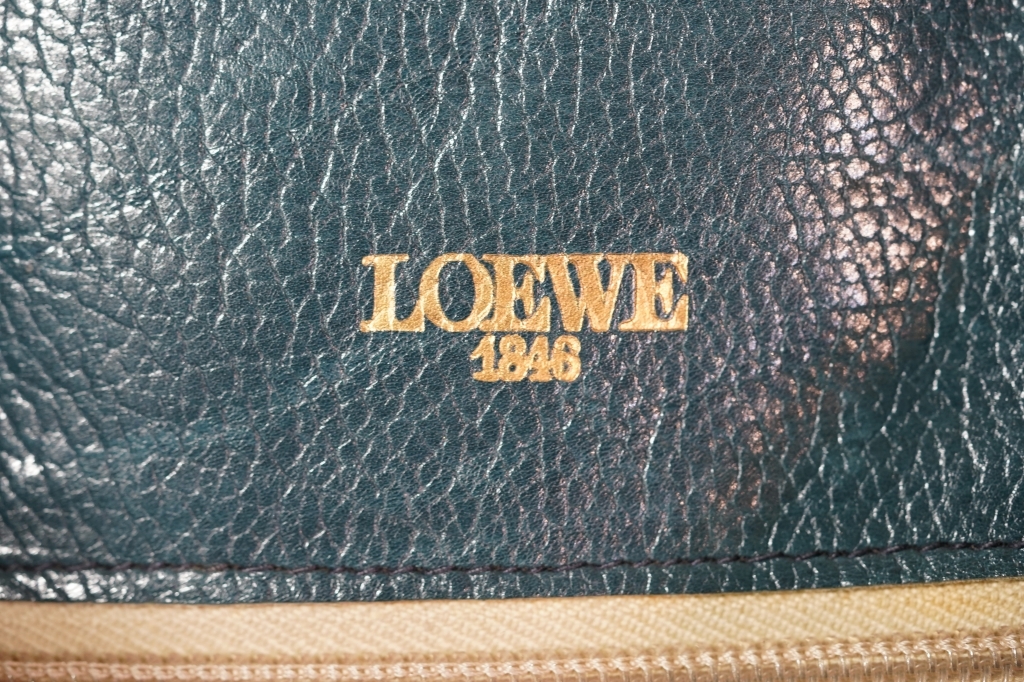 LOEWE Loewe дыра g овечья кожа сумка на плечо Old Vintage 