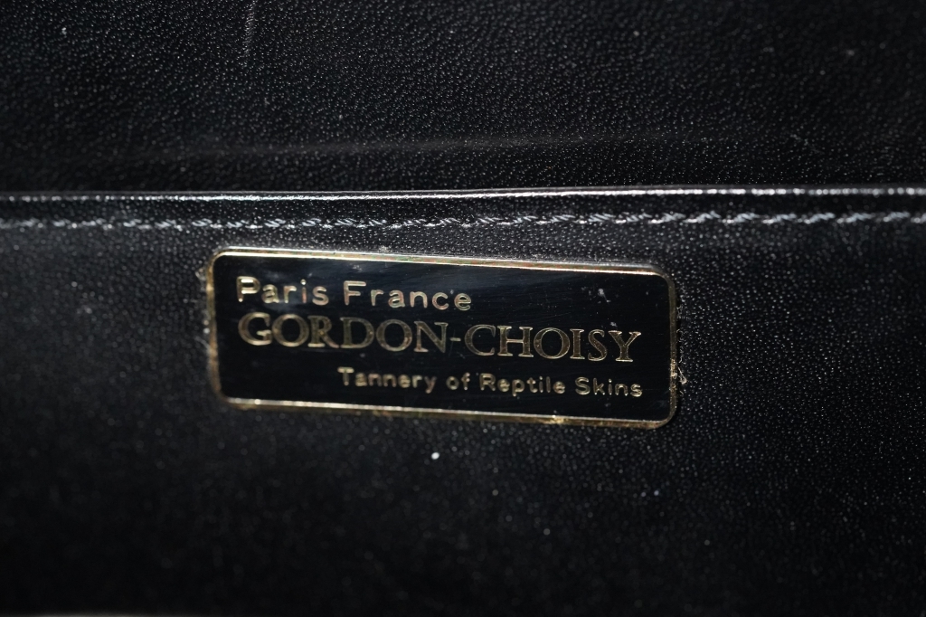 Paris France GORDON クロコダイル 鞄 BAG