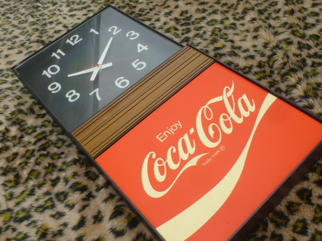 [ подлинная вещь!] Coca Cola часы Coca * Cola стена настенные часы гараж жизнь Chevrolet Astro Suburban Ame машина Chevy Van Setagaya основа 