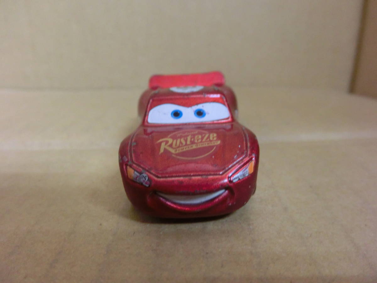 【中古品】トミカ カーズ ライトニングマックイーン クルージングタイプ 2010 TOMY　赤 中国製_画像2