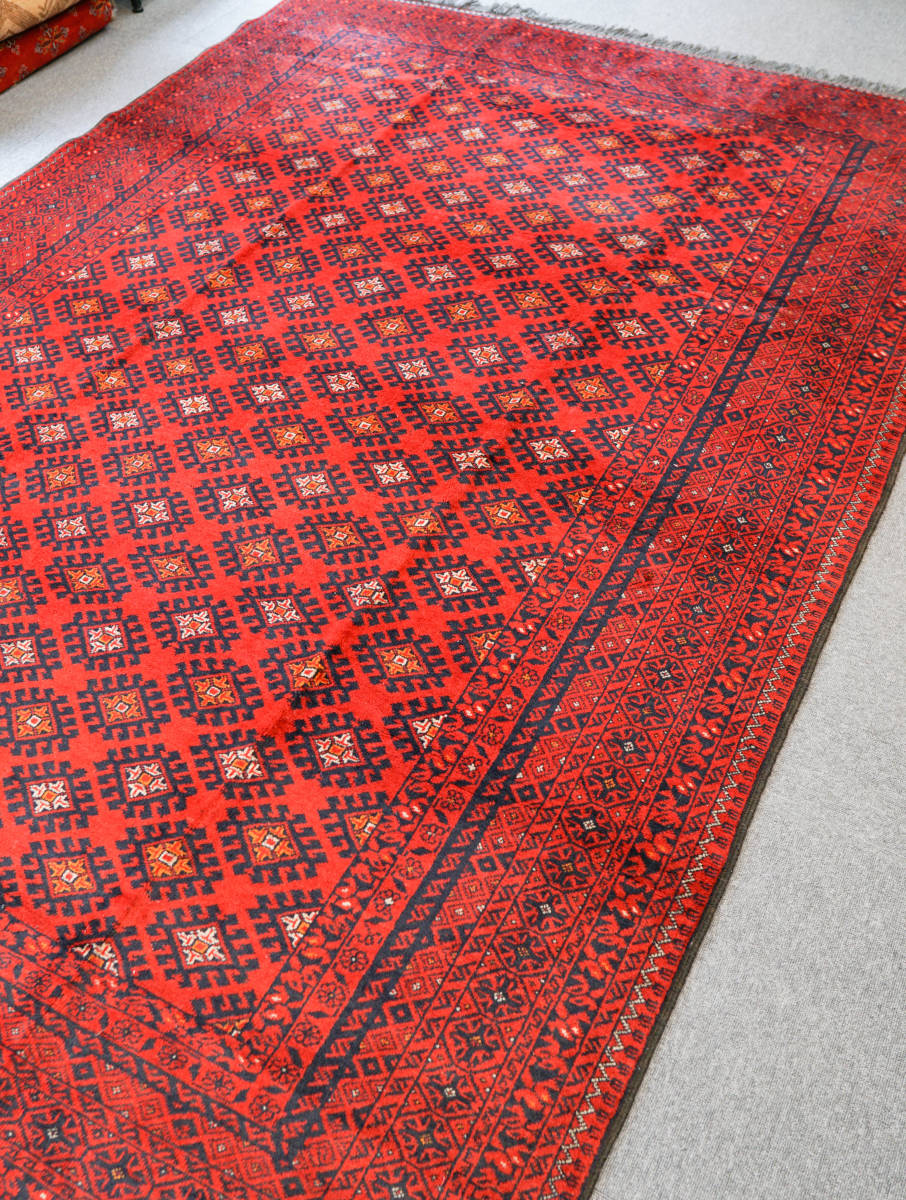 アフガニスタン バルーチ族 手織り絨毯 285×195cm | www.cinema52.com