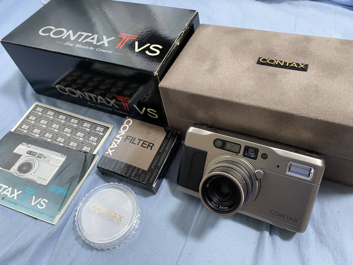 ☆美品・箱・フィルター・説明書付属☆ CONTAX TVS VARIO SONNAR 28