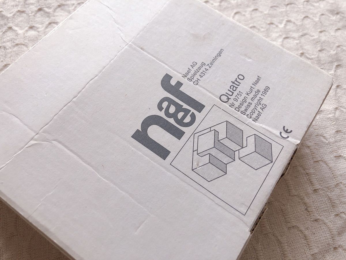 廃盤 ネフ社 クアトロ Naef Quatro Nr 9751 知育玩具 木製積木 廃盤 ネフ社 クアトロ Naef Quatro Nr 9751 知育玩具 木製積木