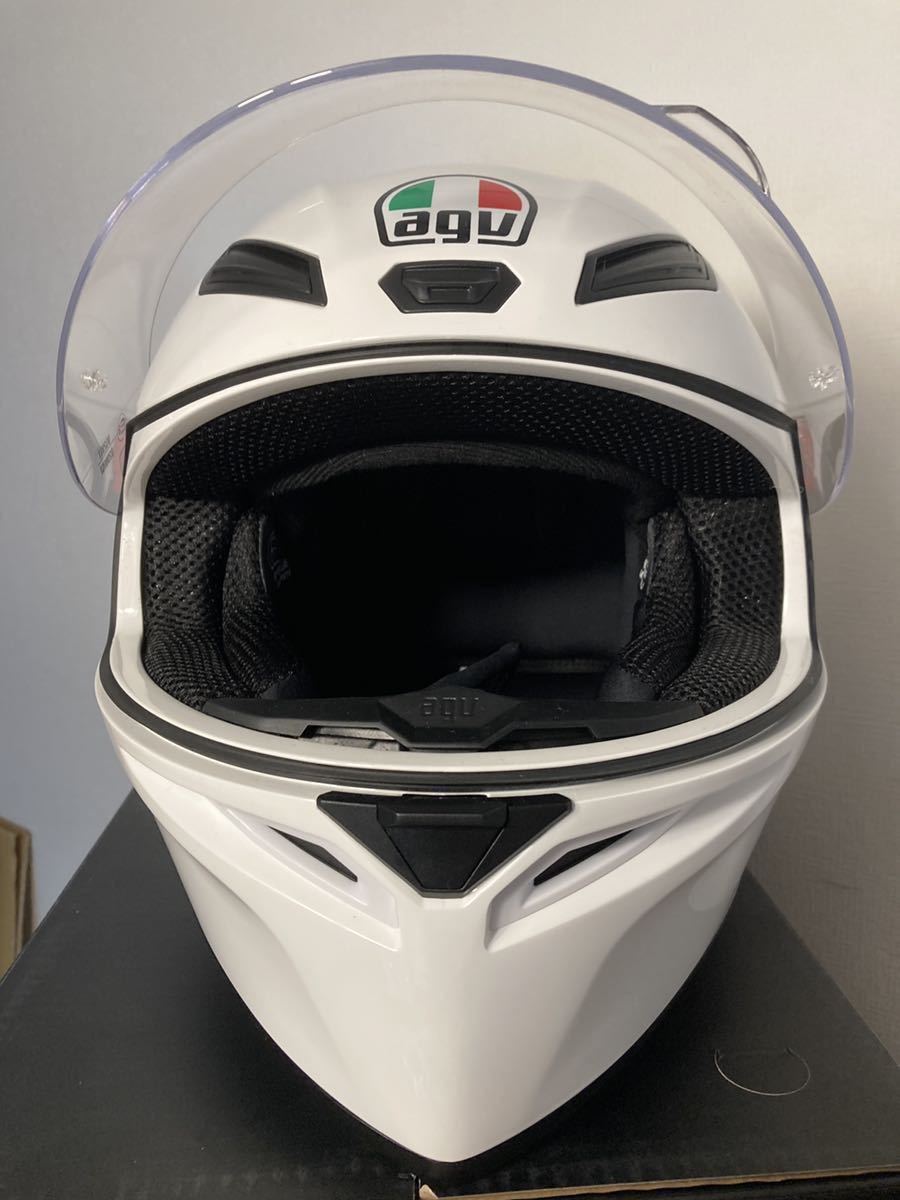 AGV ヘルメット K1 サイズXL 白 gloss white|Yahoo!フリマ(旧 AGV ヘルメット K1 サイズXL 白 gloss white|Yahoo!フリマ(旧