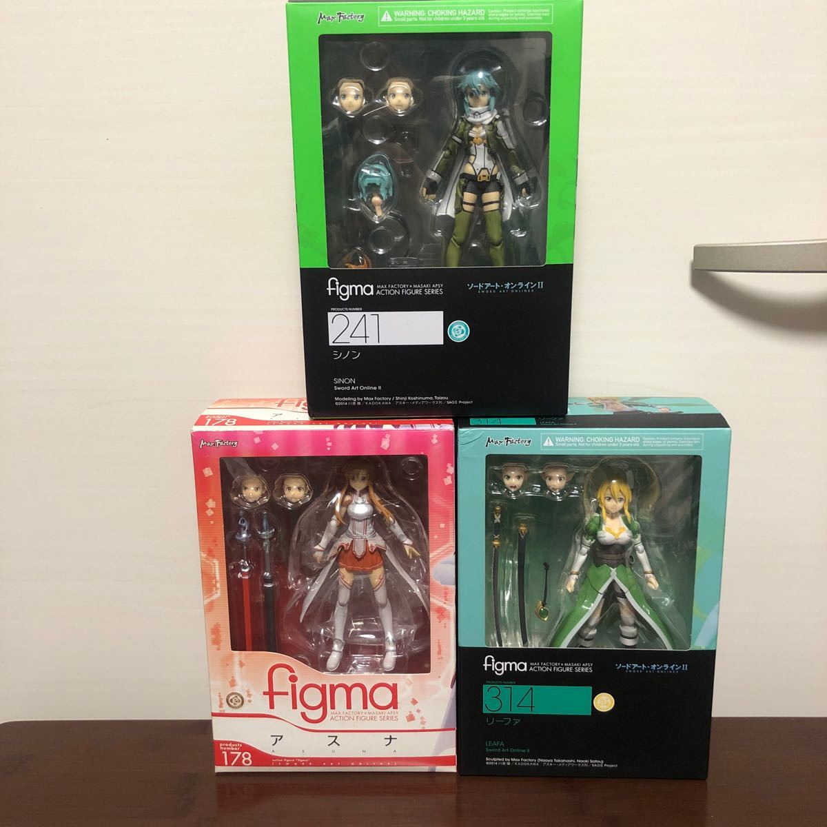 figma ソードアートオンライン SAO アスナリーファシノン 開封品