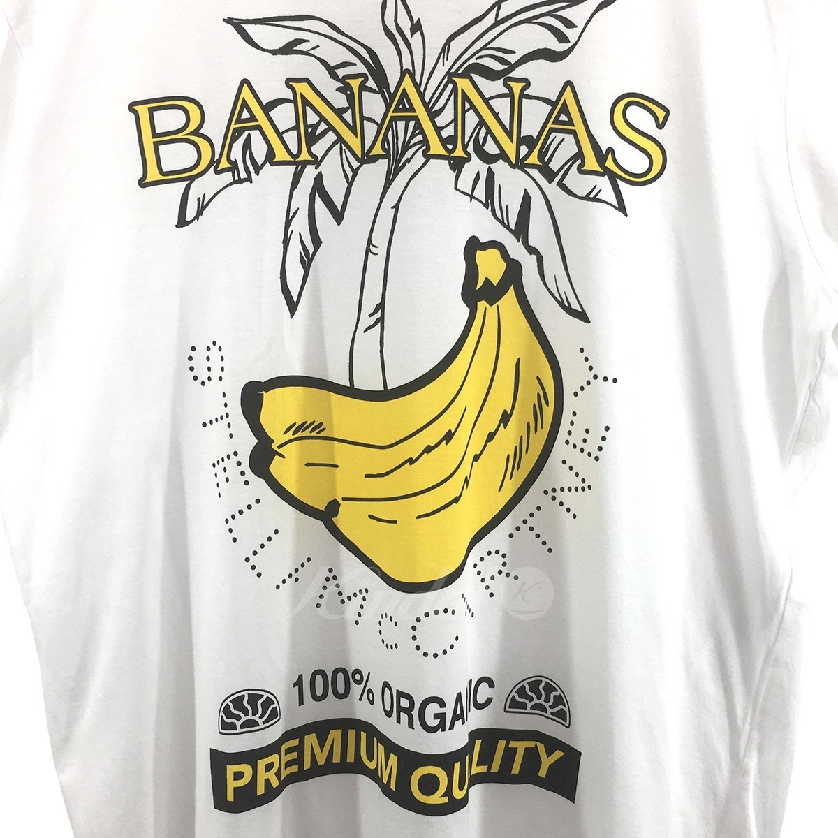 STELLA McCARTNEY  19SS BANANA T-SHIRT バナナ ロゴ プリント Tシャツ ：8056000113822の画像3