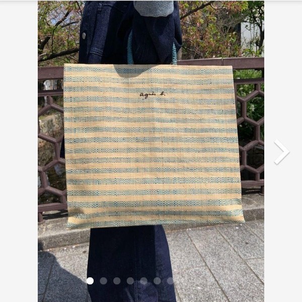 新品未開封】agnes b VOYAGE アニエスベーMX02-05 ラフィア 新品未開封】agnes b VOYAGE アニエスベーMX02-05 ラフィア