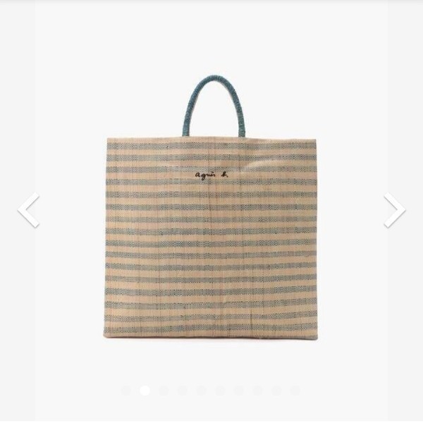 新品未開封】agnes b VOYAGE アニエスベーMX02-05 ラフィア 新品未開封】agnes b VOYAGE アニエスベーMX02-05 ラフィア