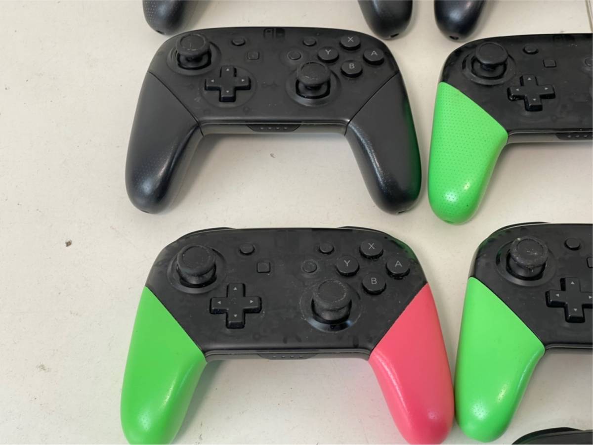 Nintendo Switch Proコントローラー 本体 大量まとめ 13個セット Nintendo Switch Proコントローラー 本体 大量まとめ 13個セット