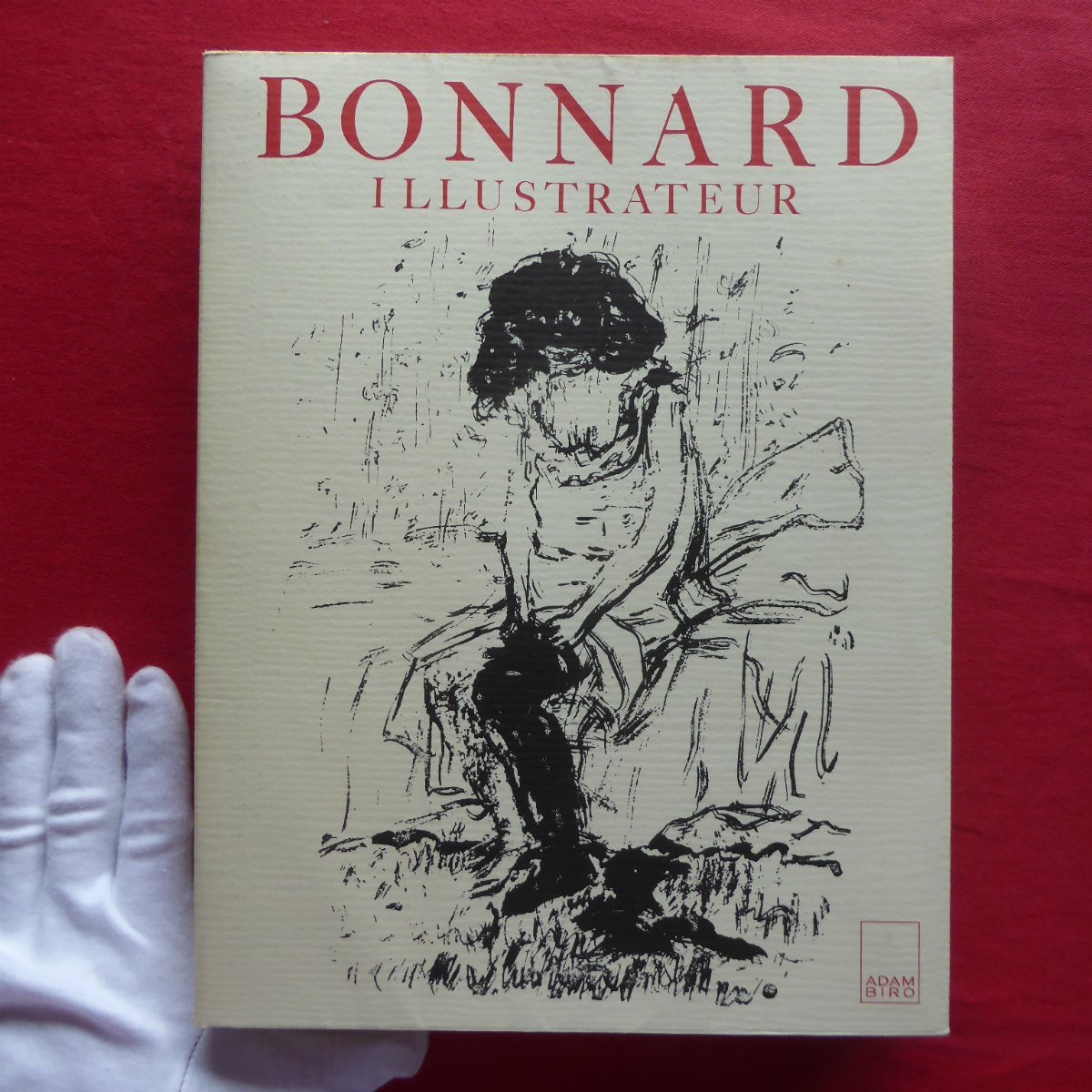 z6/ foreign book book of paintings in print [bona- Roo illustration letter : catalog *rezone/Bonnard illustrateur : Catalogue raisonne/1988 year ]