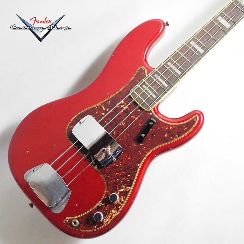 Fender Custom Shop LTD Precision Jazz Bass Journeyman Relic Aged Candy Apple Red 【 S/N CZ549073 3.93kg】