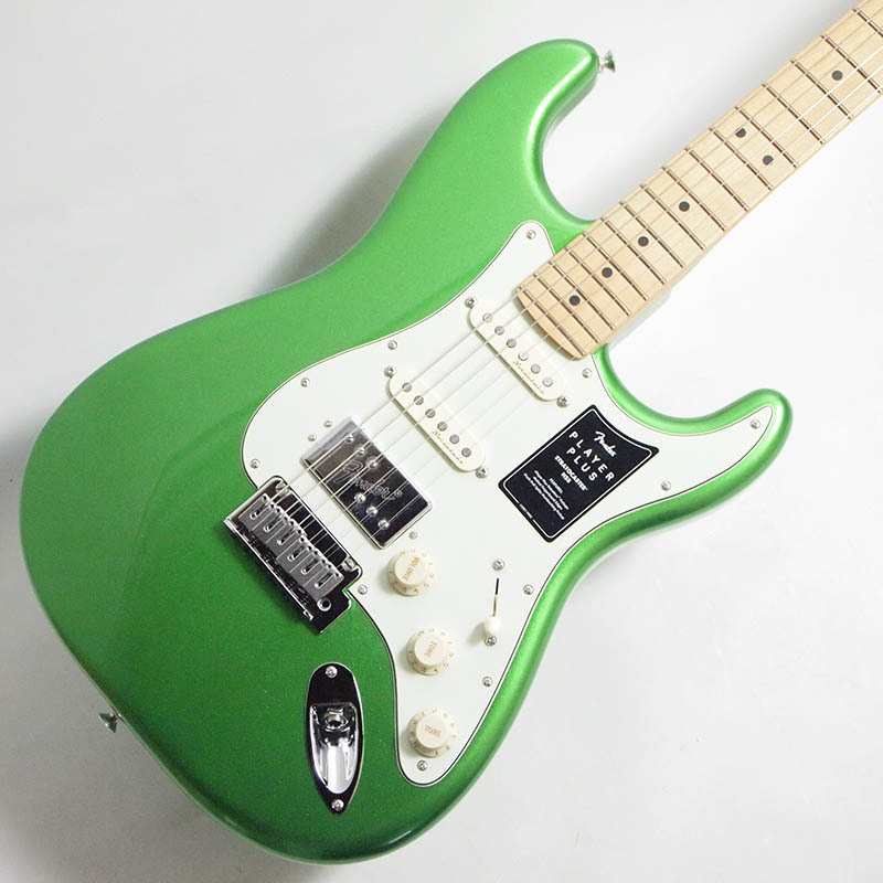 【2022正規激安】 超可爱 Fender Player Plus Stratocaster HSS Maple Fingerboard Cosmic Jade modoou.com modoou.com