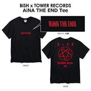 BiSH / I na*ji* end вышивка tower reko ограничение футболка прекрасный товар L размер товары ( осмотр ) CD DVD полотенце 