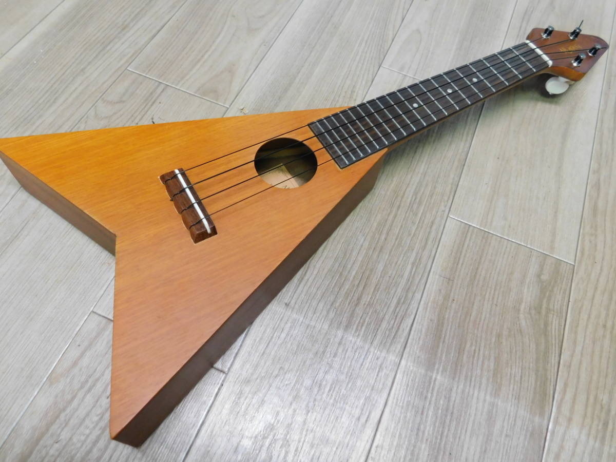 希少!! フライングV型ソプラノウクレレ ALA MOANA UK-850V/MH ストック