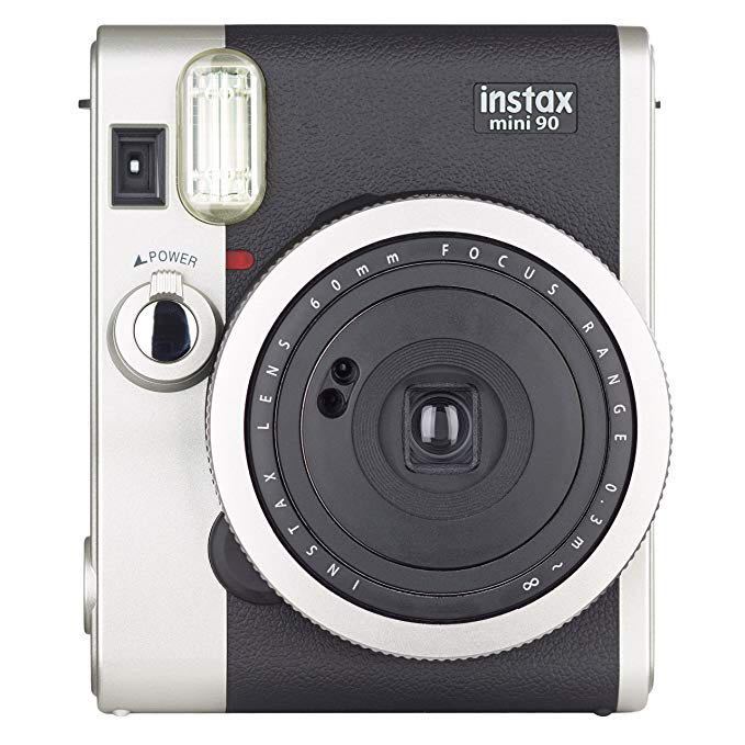 新品★送料無料★FUJIFILM インスタントカメラ チェキ instax mini 90 ネオクラシック ブラック INS MINI 90 NC_画像1