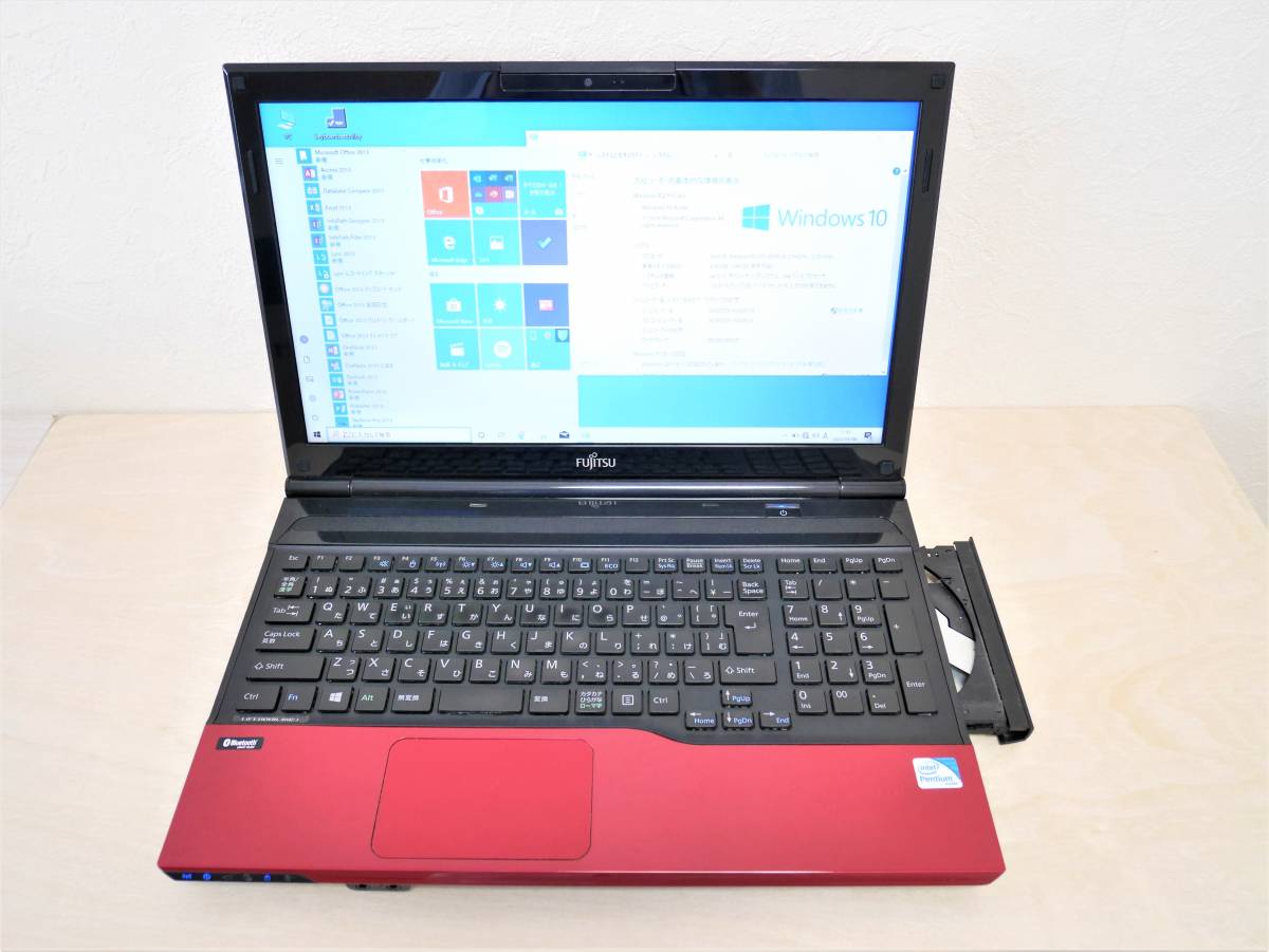 開梱 設置?無料 】 良品 AH42/J LIFEBOOK ☆新品SSD,RAM8GBで高速起動