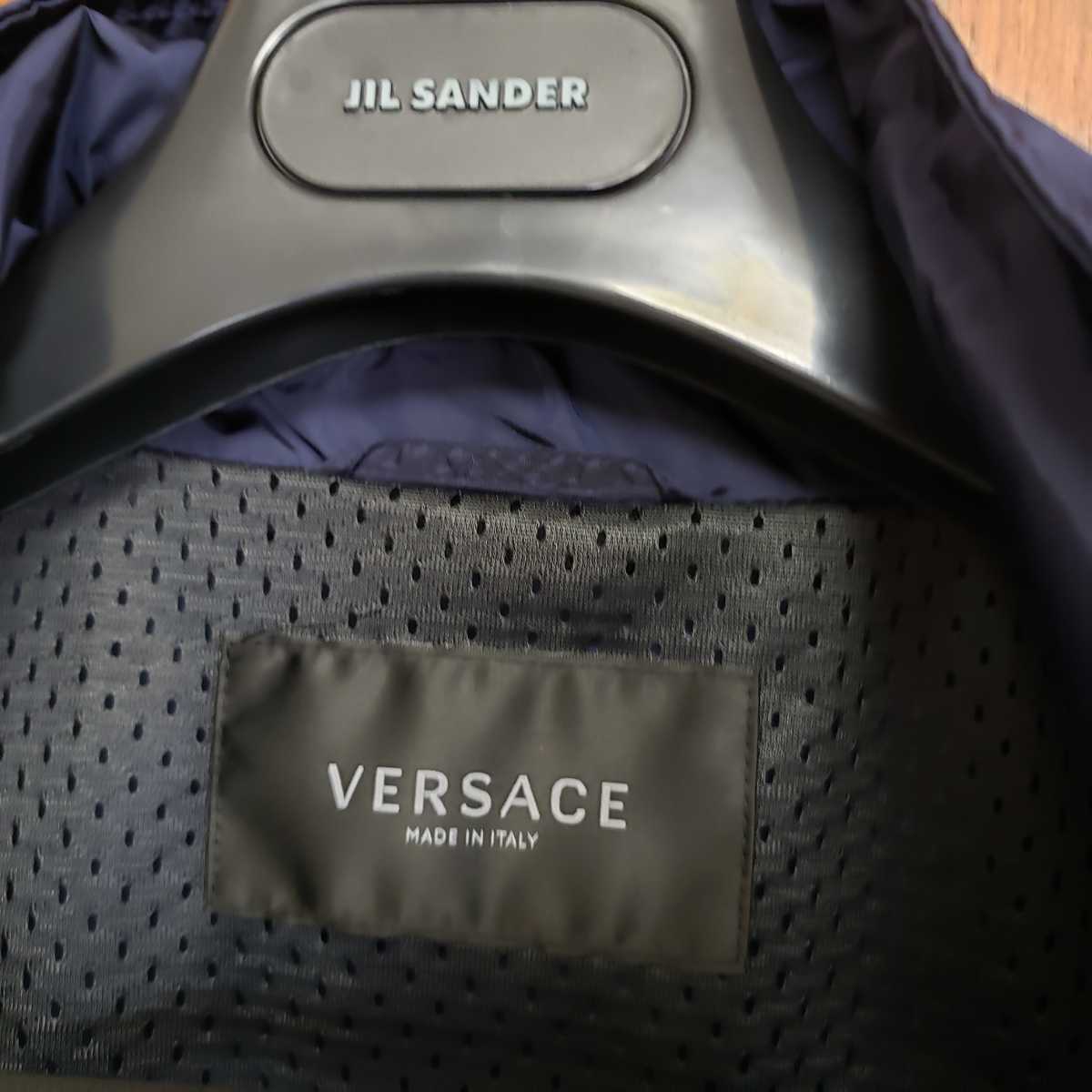 【新品】VERSACE GRECA NYLON JACKET 52 ベルサーチ ヴェルサーチ グレカ ナイロン ジャケット ウインドブレーカー バロック_画像7