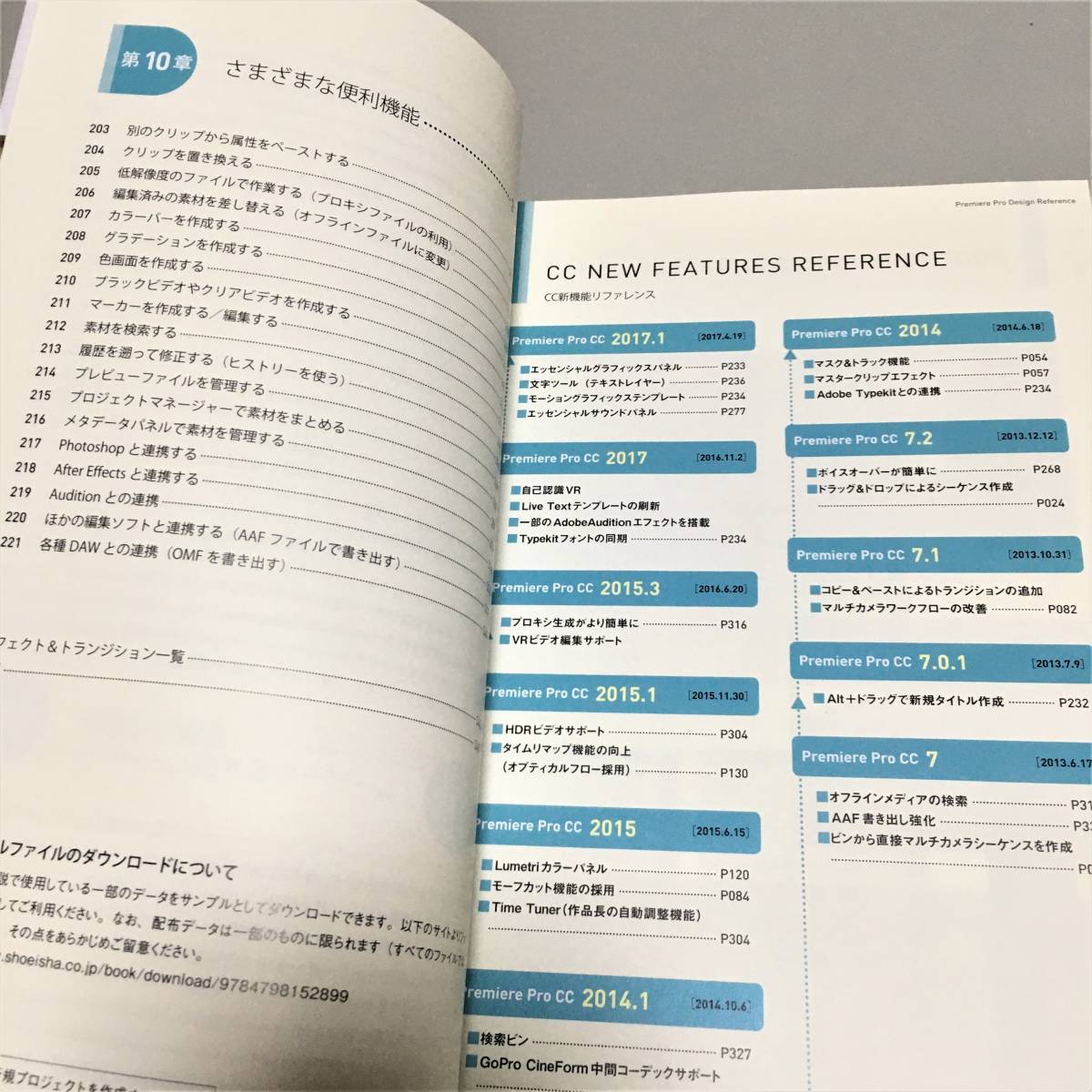 即決　Premiere Pro 逆引きデザイン事典（CC対応） 増補改訂版_画像3