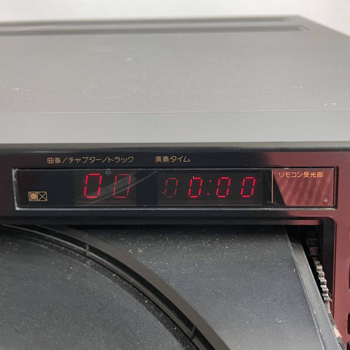 TEAC LV-3300K CD/CDV/LD prayer LDプレーヤー ティアック 部品取り ジャンク_画像4