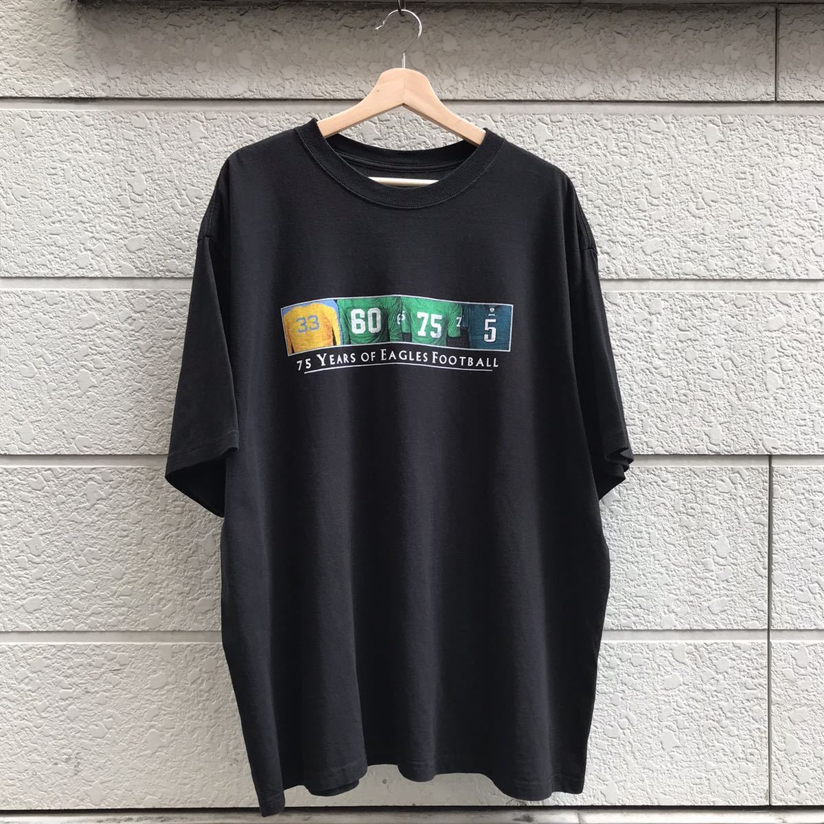 US古着 Reebok プリントTシャツ リーボック 半袖Tシャツ ビックT