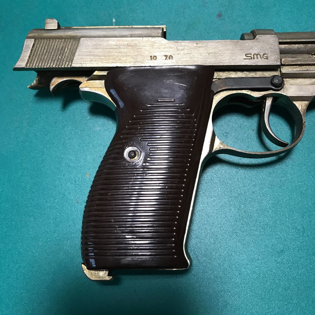 品 nmg ナカタ ワルサーP38 金属製モデルガン SMG刻印 タニオ 品 nmg ナカタ ワルサーP38 金属製モデルガン SMG刻印 タニオ
