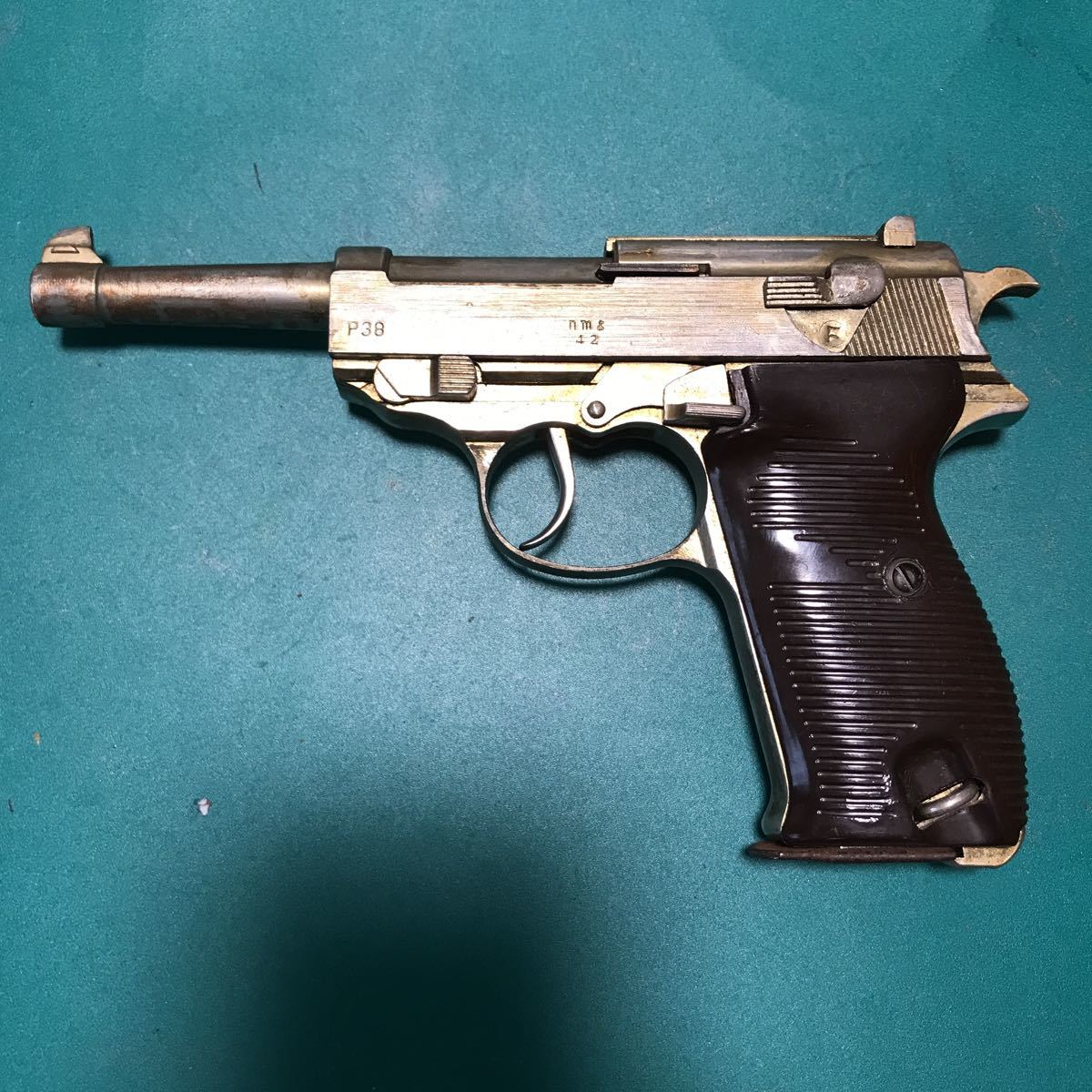 品 nmg ナカタ ワルサーP38 金属製モデルガン SMG刻印 タニオ 品 nmg ナカタ ワルサーP38 金属製モデルガン SMG刻印 タニオ