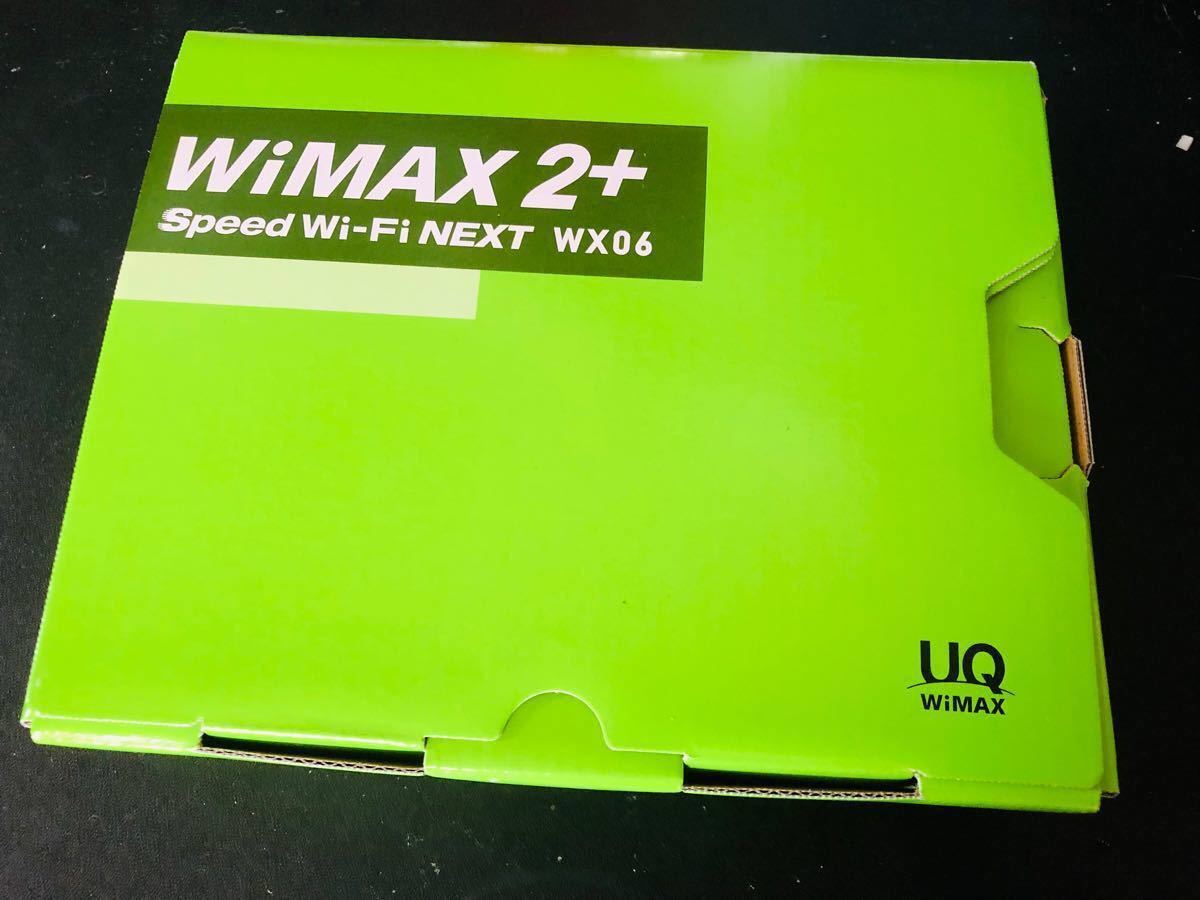 WiFi Speed Wi-Fi NEXT WX06 WiMAX 2+ UQ美品