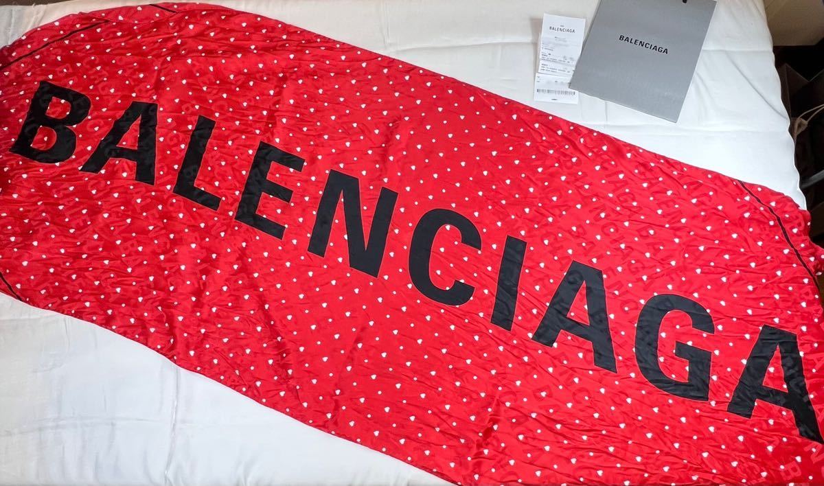 BALENCIAGA バレンシアガ ロゴストール シルク www.pibid.org