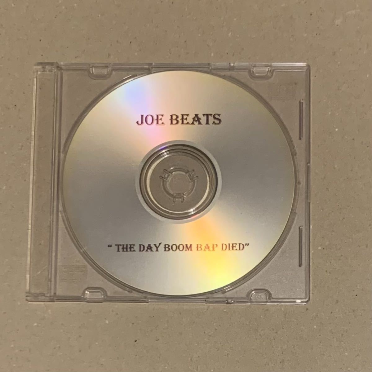 Joe Beats The Day Boom Bap Died 限定配布 CDr Mix Jazzy Hip-Hop アングラ KMD MF DOOM Mobb Deep Public Enemy Del Pete Rock_画像1