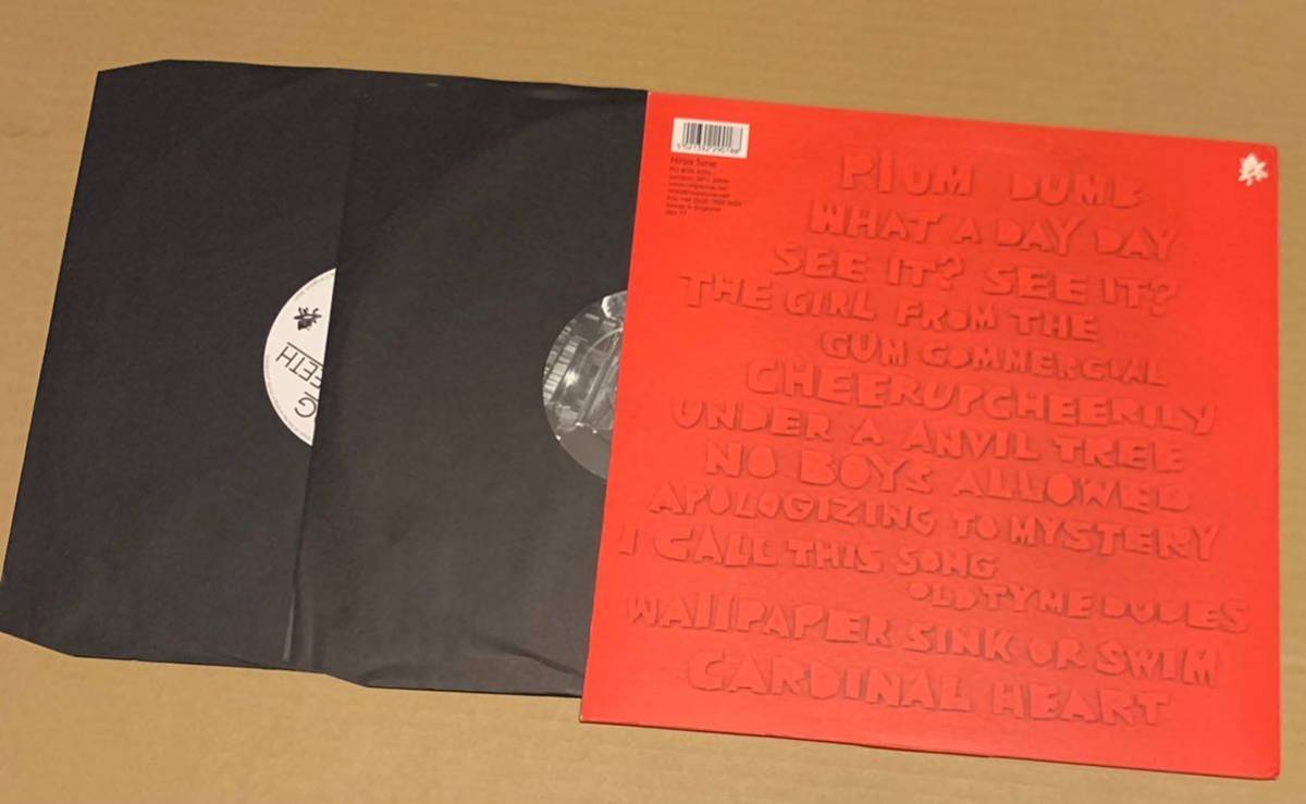 Fog Ether Teeth LP UK盤 オリジナル Anticon アングラ Lo-Fi Abstract Downtempo Minimal Rock Andrew Broder Why? Ninja Tune DJ_画像2