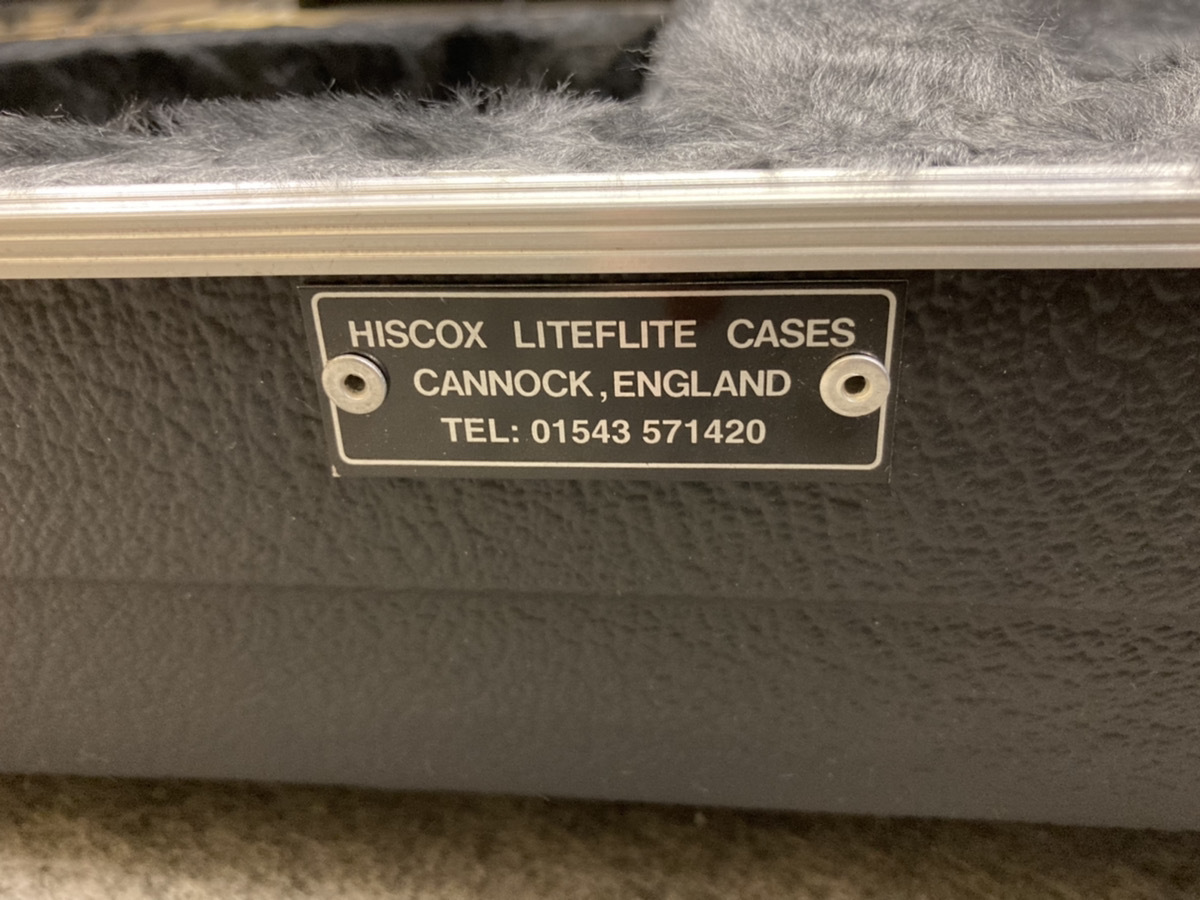 ストック品 Hiscox(ヒスコックス) ドレッドノートタイプ用ハードケース