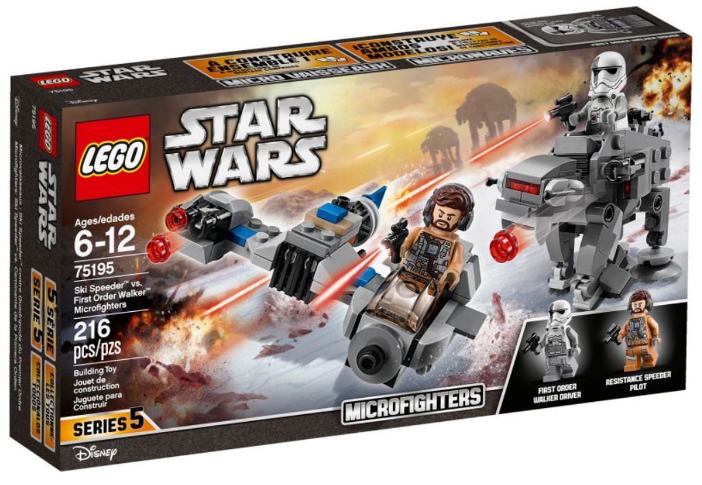  Lego LEGO * Звездные войны Star Wars * 75195 лыжи * Spee da-vs. First * заказ * War машина микро Fighter * новый товар 