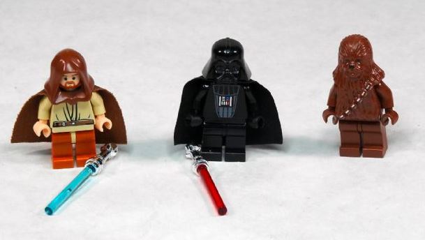  Lego LEGO * Звездные войны * Mini fig магнит 3 body комплект ( Obi Wan Kenobi * Darth Vader * Chewbacca ) * новый товар * нераспечатанный 