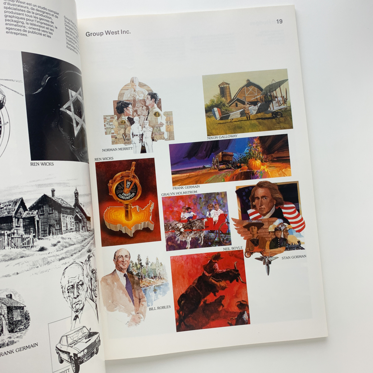 AMERICAN&CANADIAN SECTION　ART DIRECTORS INDEX TO ILLUSTRATIONS GRAPHICS & DESIGN_画像3