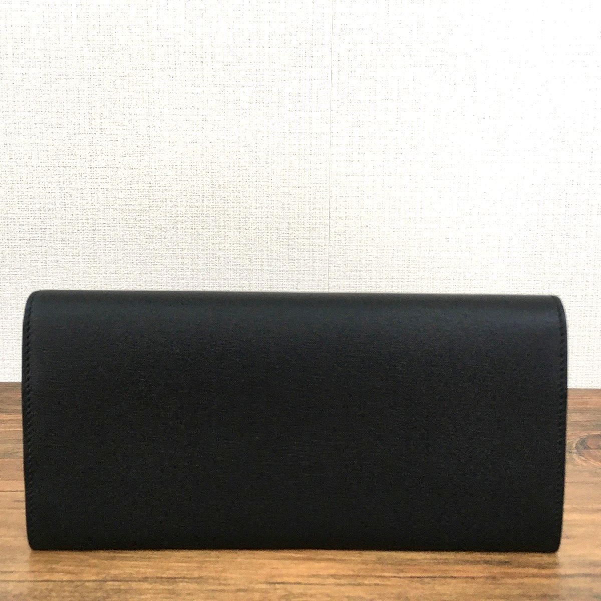 ☆送料無料☆ 未使用品 dunhill 長財布 ブラック レザー 箱付き 296