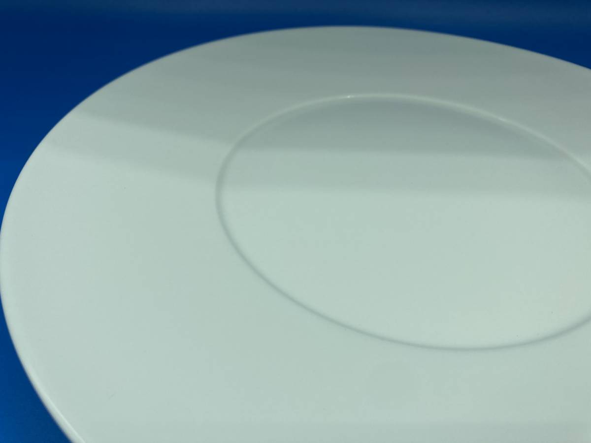【未使用 保管品 箱なし】RAYNAUD LIMOGES(フランス)　★プレート(2) お皿　★白磁　★サイズ 270mm_画像3