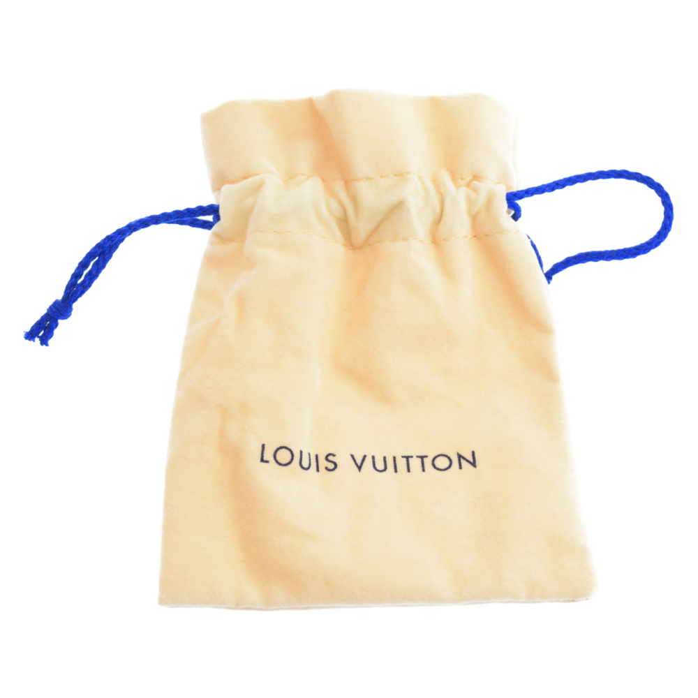LOUIS VUITTON◇コリエ・チェーンピンロック_モノグラム・エクリプス