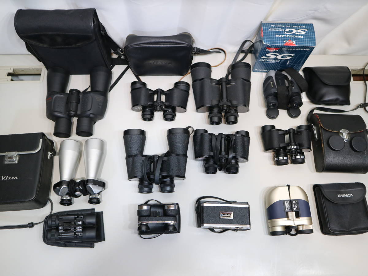 12台まとめて 双眼鏡 Nikonニコン/Vixenビクセン/kenkoケンコー/他