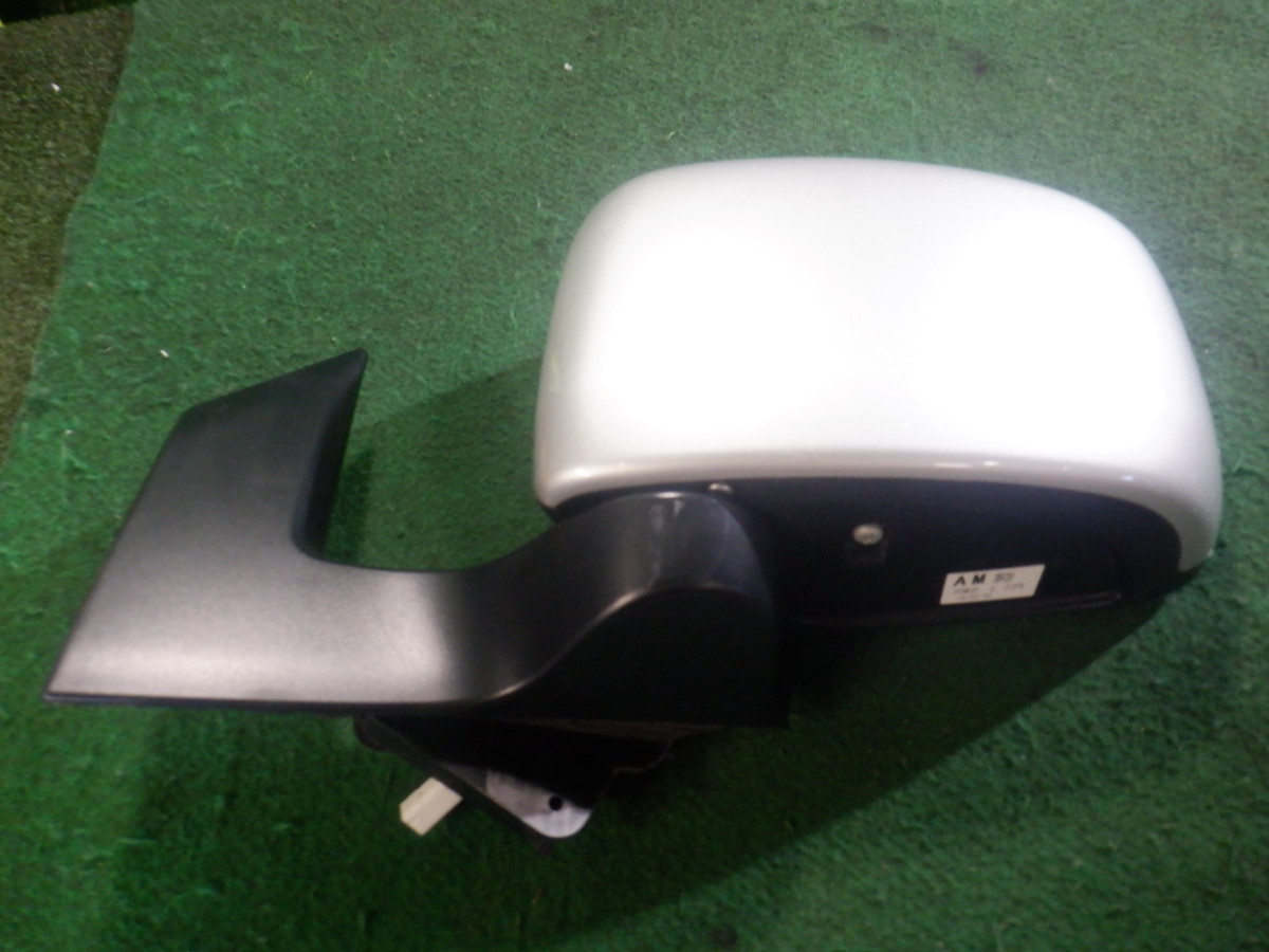 [ Suzuki Wagon R MH23S original left door mirror silver /Z2S electric storage heater less 5P]