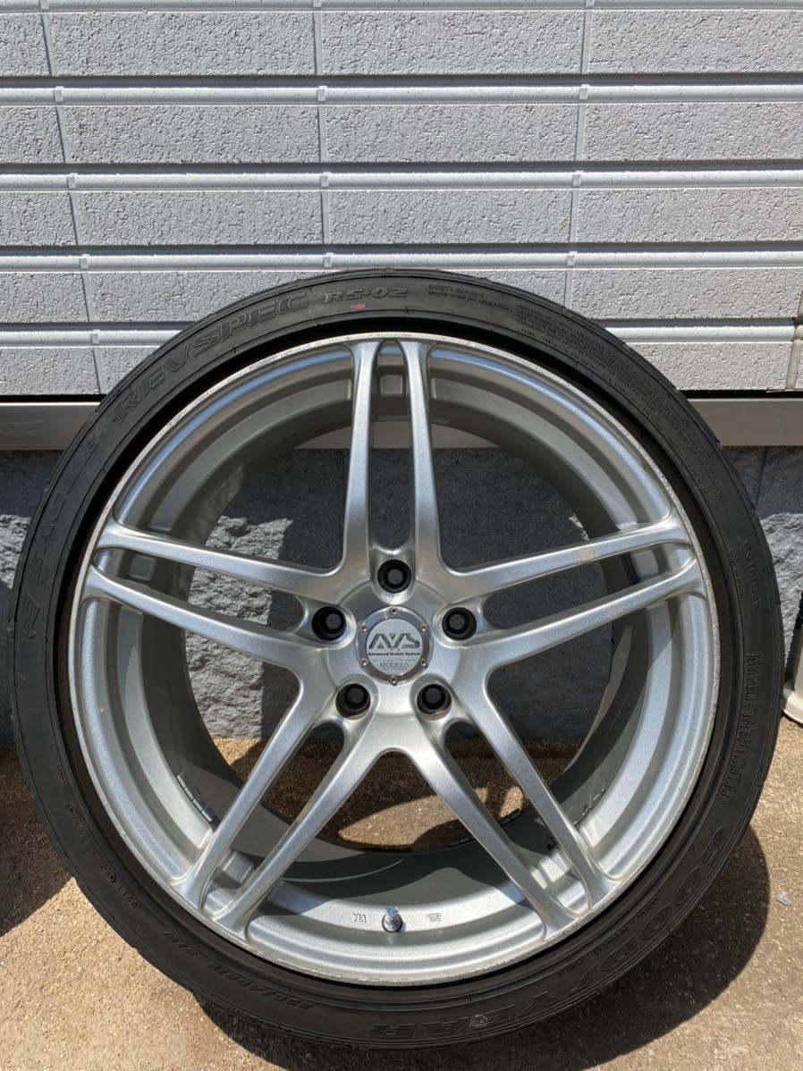 AVS MODEL5 18インチ タイヤホイールセットS15シルビア R32 R33