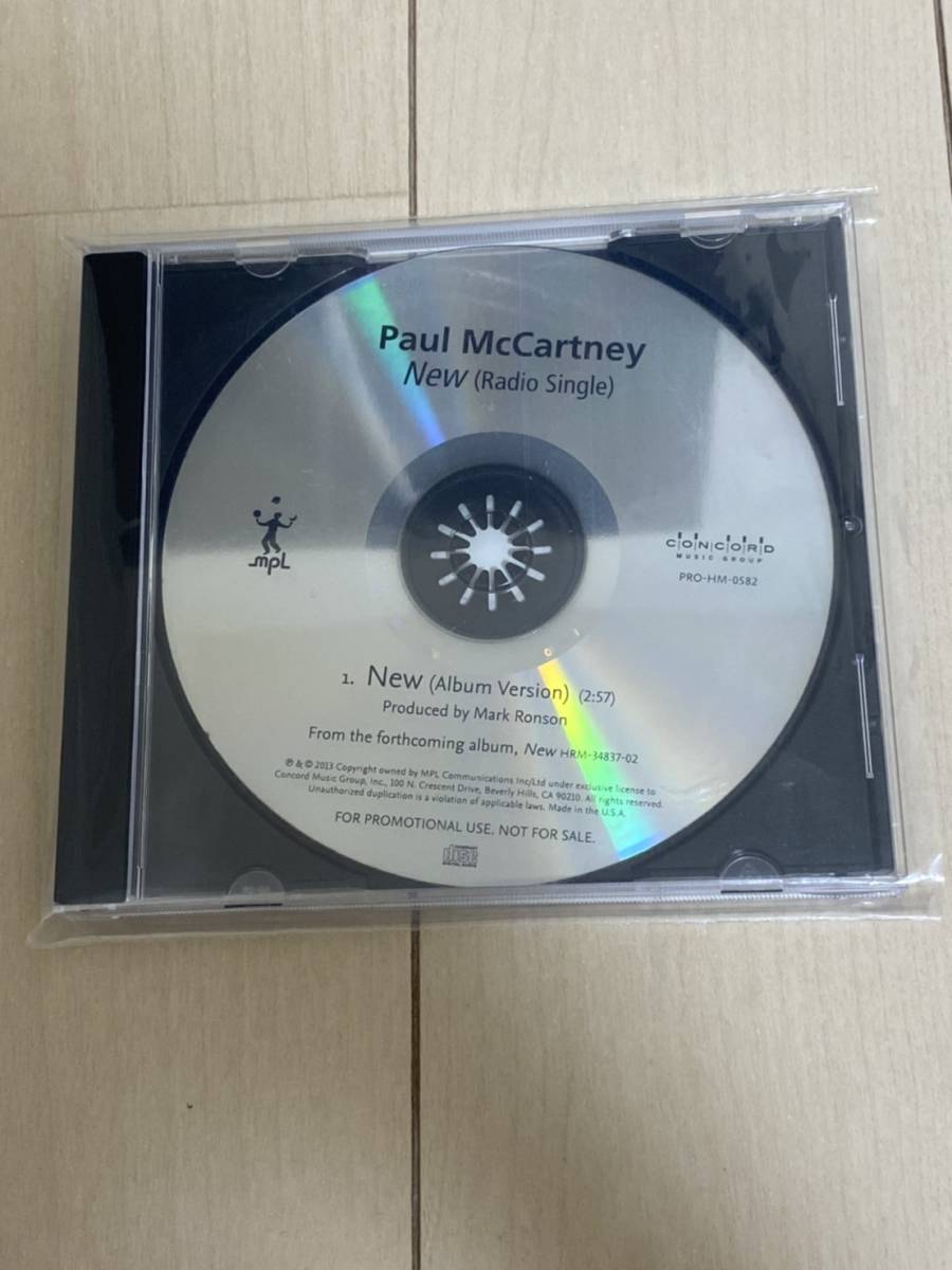 未使用！Paul McCartney/NEW(Radio Single)/CD　非売品_画像1