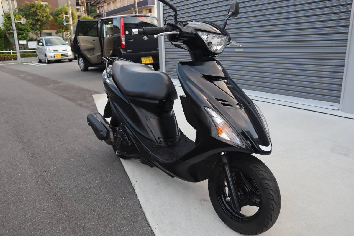 限定車 美車 低走行 スズキ アドレスV125Sリミテッドエディション 9000