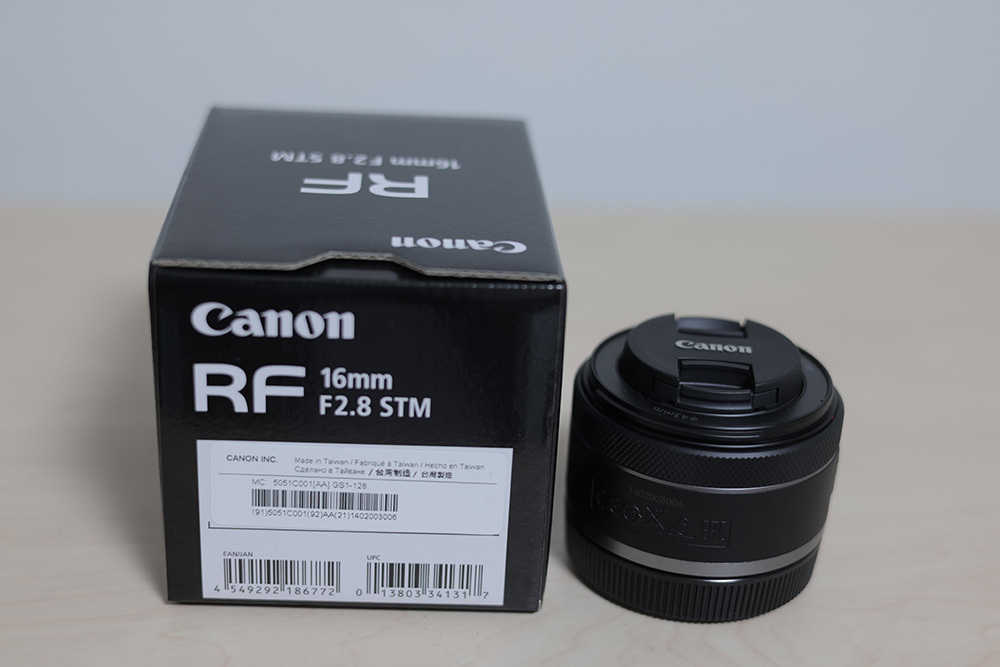 RF16mm F2.8 STM RF1628STM キヤノン Canon フルサイズ EOS R6などに_画像2