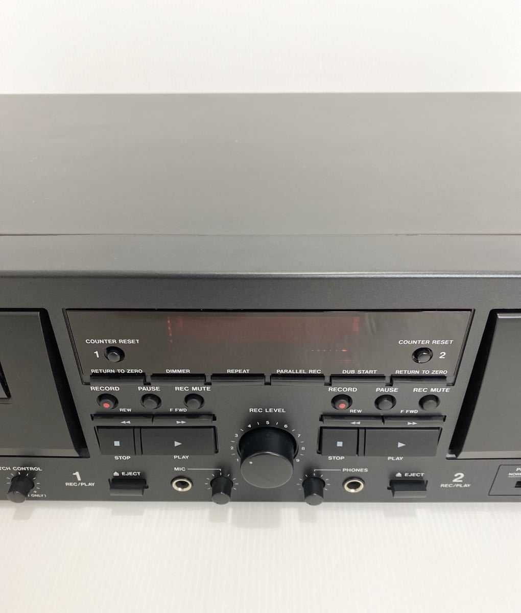 極美品】TASCAM 202MKVII ダブルカセットデッキ | www.norterminal.no