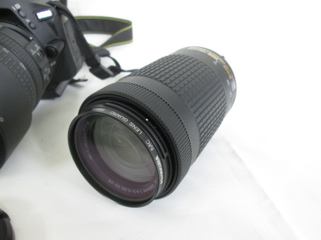 Nikon ニコン D5600 AF-S DX NIKKOR 18-140mm 1:3.5-5.6G AF-P DX 70-300mm 18-55mm マンフロット ケース まとめてセット 7005200801_画像7