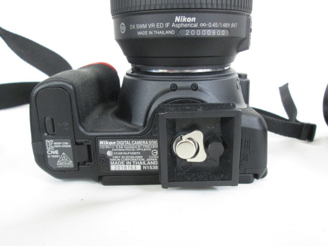 Nikon ニコン D5600 AF-S DX NIKKOR 18-140mm 1:3.5-5.6G AF-P DX 70-300mm 18-55mm マンフロット ケース まとめてセット 7005200801_画像10