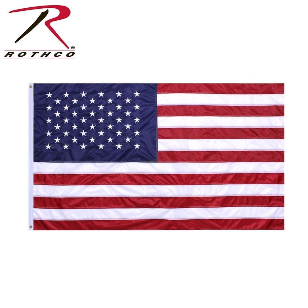 Rothco デラックスUSフラッグ 星条旗 [ 5×8ft ] ロスコ アメリカ アメリカ国旗 大判 Flag 雑貨 運動会_画像1